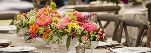 Bridal stage decoration for wedding ceremony