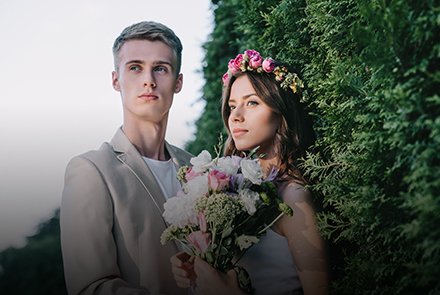 bride and groom